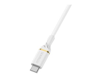 OtterBox - Car power adapter - 18 Watt - 3 A - PD 3.0 (24 pin USB-C) - on cable: Lightning - cloud dust white