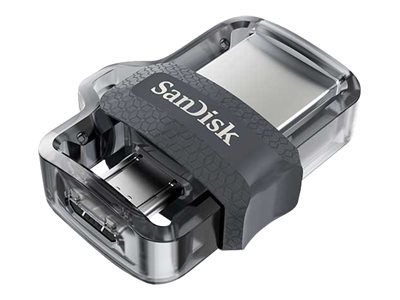 SanDisk Ultra Dual - USB flash drive - 128 GB - USB 3.0 / micro USB