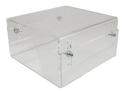 Neomounts NSMONITOR40 - Stand - for Monitor - acrylic - transparent