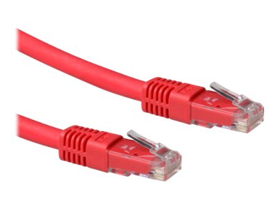 CAT6A U/UTP LSZH RED 1.00M