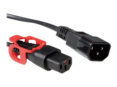 POWERCORD C13 LOCK+ -C14 1.00M. 1 stk