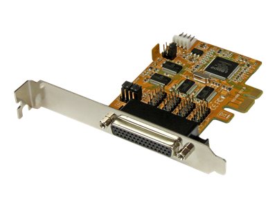 4 Port PCIe RS232 Serial Card w/ ESD