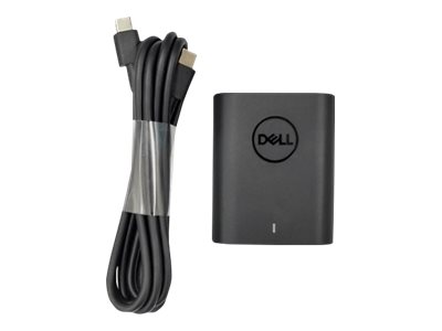 Dell - USB-C power adapter - AC - 60 Watt - Europe - with 1 Year Dell ProSupport