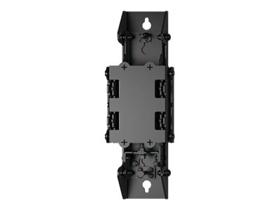 Chief Fusion Floating Wall Attachment - Black - Mounting component (wall upright bracket) - for menu board