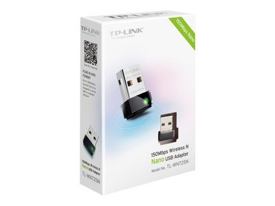 TP-Link TL-WN725N - Network adapter - USB 2.0 - 802.11b/g/n