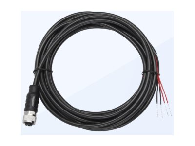 M12 TO FLYING LEADS DC PWR CORD 10M NO