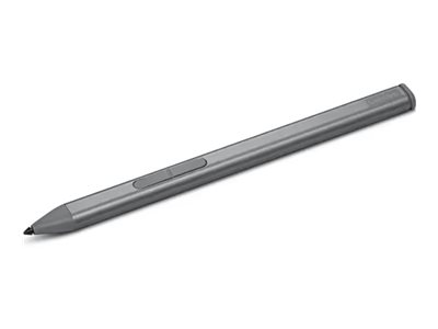 Lenovo Slim Pen - Active stylus - storm grey - brown box - CRU - for ThinkPad T14s Gen 5, X1 2-in-1 Gen 9, X12 Detachable Gen 2, X1 2-in-1 Gen 9