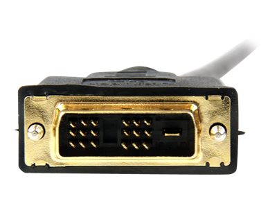 StarTech.com 7m HDMI to DVI-D Cable - HDMI to DVI Adapter / Converter Cable - 1x DVI-D Male 1x HDMI Male - Black 7 meters (HDDVIMM7M) - Adapter cable - DVI-D male to HDMI male - 7 m - shielded - black