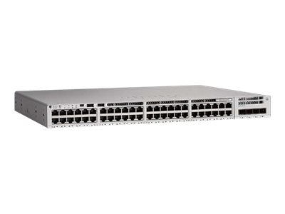 Cisco Catalyst 9200 - Network Essentials - switch - L3 - smart - 40 x 10/100/1000 (PoE+) + 8 x 100/1000/2.5G/5G/10GBase-T - rack-mountable - PoE+ (740 W)