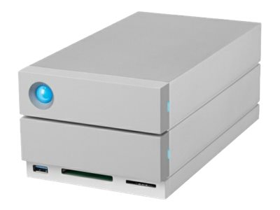 LaCie 2big Dock Thunderbolt 3 - Hard drive array - 12 TB - 2 bays (SATA-600) - HDD 6 TB x 2 - USB 3.1, Thunderbolt 3 (external)