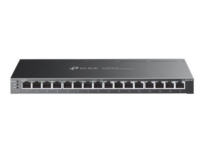 TP-Link JetStream TL-SG2016P V1 - Switch - L2+ - Managed - 16 x 10/100/1000 - rack-mountable, surface-mountable