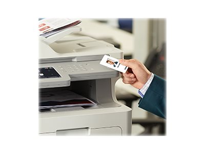 Brother MFC-L9570CDW - Multifunction printer - colour - laser - 215.9 x 355.6 mm (original) - A4/Legal (media) - up to 31 ppm (copying) - up to 31 ppm (printing) - 300 sheets - 33.6 Kbps - USB 2.0, Gigabit LAN, Wi-Fi(n), USB host, NFC