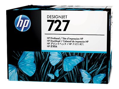 HP 727 - Grey, yellow, cyan, magenta, matte black, photo black - printhead - for DesignJet T1530, T1600, T2500, T2530, T2600, T3500, T920, T930, T940, DesignJet XL 3600