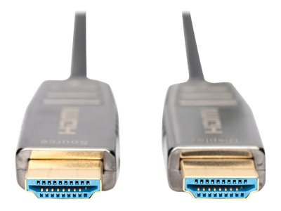 HDMI AOC HYBRID-FIBER CONNECTION CABLE TYPE A M/M 20M UHD 8Ka60HZ CE GOLD BL