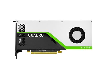 NVIDIA Quadro RTX 4000 - Graphics card - Quadro RTX 4000 - 8 GB GDDR6 - PCIe 3.0 x16 - 3 x DisplayPort, USB-C - for ThinkCentre M75t Gen 2, ThinkStation P330 Gen 2, P340, P520, P520c, P620, P720, P920