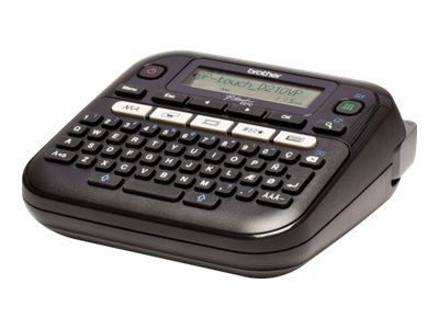 Brother P-Touch PT-D210VP - Labelmaker - B/W - thermal transfer - Roll (1.2 cm) - 180 dpi - up to 20 mm/sec - 2 line printing