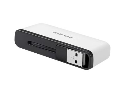 Belkin Travel - Hub - 4 x USB 2.0 - desktop
