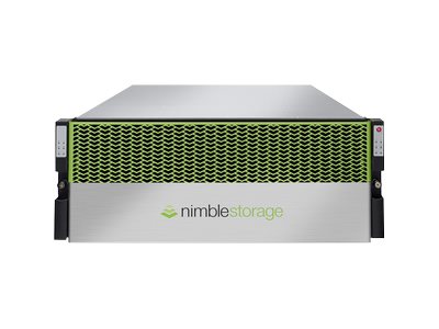 HPE Nimble Storage Hybrid Expansion Shelf - Storage enclosure - 24 bays (SAS-3) - SSD 240 GB x 3 + HDD 1 TB x 21 - rack-mountable - 4U - for P/N: Q8B37A
