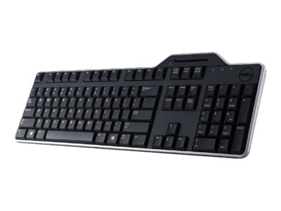 Dell KB813 Smartcard - Keyboard - USB - AZERTY - French - black