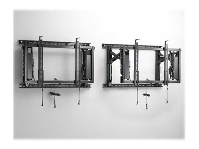 Chief ConnexSys Adjustable Wall Mount - For Monitors 42-80\" - Black - Mounting kit (wall mount) - for video wall - black - screen size: 42\"-80\" - wall-mountable