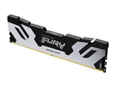 Kingston FURY Renegade Silver - DDR5 - module - 16 GB - DIMM 288-pin - 6000 MHz / PC5-48000 - CL32 - 1.35 V - unbuffered - on-die ECC