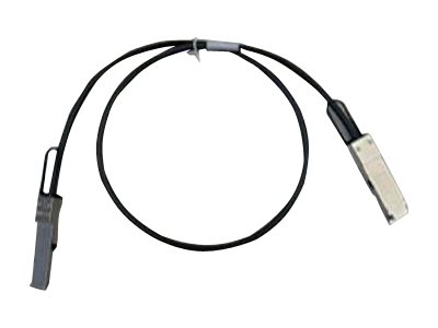 Cisco - 40GBase-CR4 direct attach cable - QSFP (M) to QSFP (M) - 2 m - passive - remanufactured - for P/N: 8101-32FH-C, 8102-64H-C, C9400X-SUP-2++u003d, N9K-C93108TC-FX3, N9K-C93108TC-FX3H
