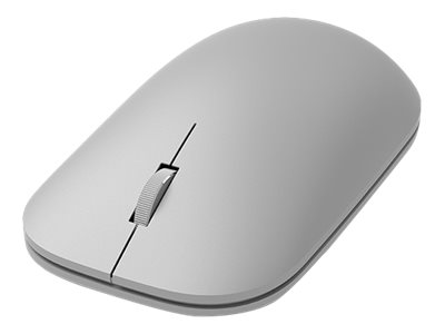 Microsoft Surface Mouse - Mouse - right and left-handed - optical - wireless - Bluetooth 4.0 - grey - commercial
