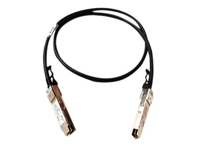 SonicWall - 40GBase direct attach cable - QSFP+ to QSFP+ - 1 m - twinaxial