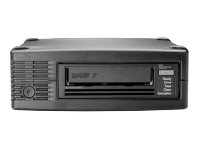 HPE StoreEver LTO-7 Ultrium 15000 - Tape drive - LTO Ultrium (6 TB / 15 TB) - Ultrium 7 - SAS-2 - external - encryption