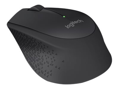 Logitech M280 - Mouse - right-handed - optical - 3 buttons - wireless - 2.4 GHz - USB wireless receiver - black