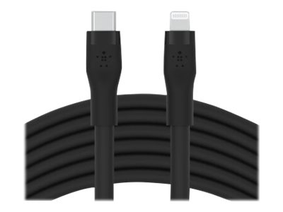 Belkin BOOST CHARGE - Lightning cable - 24 pin USB-C male to Lightning male - 3 m - black