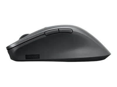 Lenovo Professional - Mouse - ergonomic - blue optical - 6 buttons - wireless - Bluetooth 5.1 - storm grey