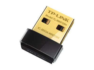 TP-Link TL-WN725N - Network adapter - USB 2.0 - 802.11b/g/n