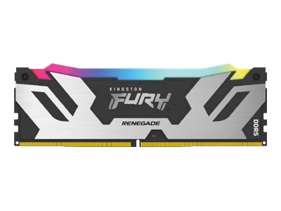 Kingston FURY Renegade RGB - DDR5 - module - 16 GB - DIMM 288-pin - 6400 MHz / PC5-51200 - CL32 - 1.1 V - unbuffered - on-die ECC