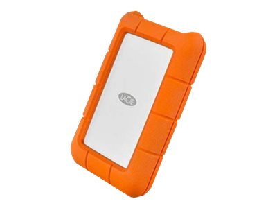 LaCie Rugged Secure STFR2000403 - Hard drive - encrypted - 2 TB - external (portable) - USB 3.1 Gen 1 (USB-C connector) - 256-bit AES - with 2 years Rescue Data Recovery Service Plan