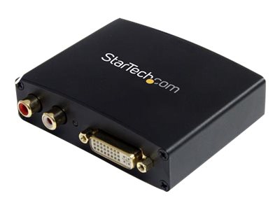 StarTech.com DVI to HDMI Video Converter with Audio - Video converter - DVI - HDMI - black - DVI2HDMIA - Video converter - DVI - HDMI - black