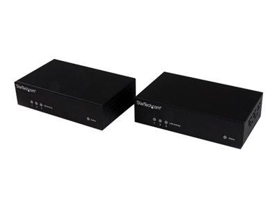 StarTech.com HDMI over CAT5 HDBaseT Extender - Power over Cable - IR - RS232 - 10/100 Ethernet - Ultra HD 4K - 330 ft (100m) (ST121HDBT5) - Video/audio/infrared/serial extender - over CAT 5 - up to 100 m - for P/N: SVA12M2NEUA, SVA12M5NA