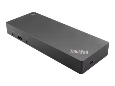 ThinkPad Hybrid USB-C with USB-A Dock includes power cable. For UK.