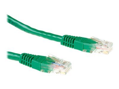 CAT6A U/UTP SNAGLESS GN  5.00M. 1 stk