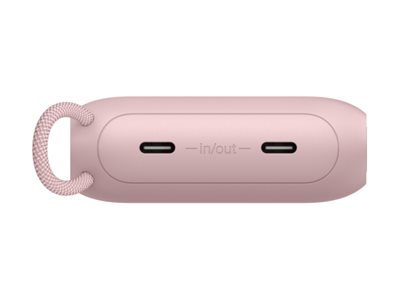10k PD20W Power Bank with Display, Pink