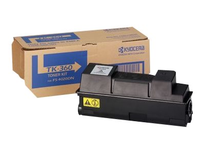 Kyocera TK 360 - Black - original - toner cartridge - for FS-4020DN, 4020DN/KL3
