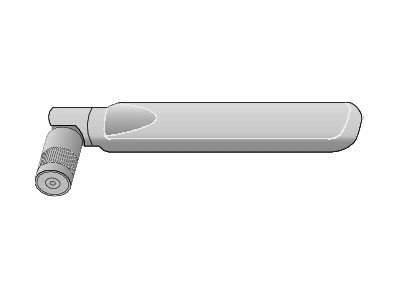 Cisco Multiband Swivel-Mount Dipole Antenna - Antenna - omni-directional - for Cisco 1811, 1812, 1841