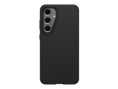 OtterBox React Series - Back cover for mobile phone - black - for Samsung Galaxy S24 FE