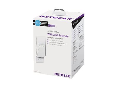 NETGEAR EX6250 - Wi-Fi range extender - Wi-Fi 5 - 2.4 GHz, 5 GHz