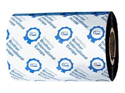 Brother Premium - 80 mm x 300 m - print ribbon (pack of 12) - for Brother TD-4420TN, TD-4520TN, TD-4650TNWB, TD-4650TNWBR, TD-4750TNWB, TD-4750TNWBR