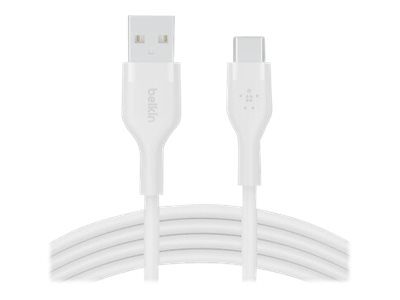 Belkin BoostCharge - USB cable - USB (M) to 24 pin USB-C (M) - 2 m - white