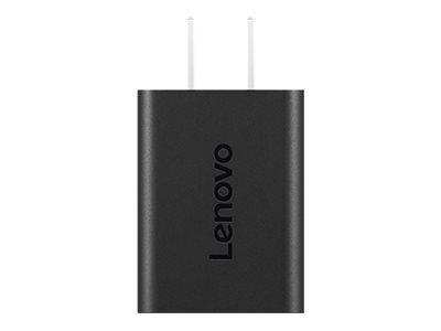Lenovo Nano - Power adapter - GaN - 65 watt (USB-C) - black - Europe