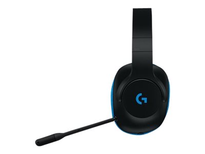 G233 Prodigy Wired Headset - BLACK/CYAN