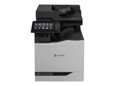 Lexmark CX825de - Multifunction printer - colour - laser - Legal (216 x 356 mm)/A4 (210 x 297 mm) (original) - A4/Legal (media) - up to 52 ppm (copying) - up to 52 ppm (printing) - 650 sheets - 33.6 Kbps - USB 2.0, Gigabit LAN, USB host