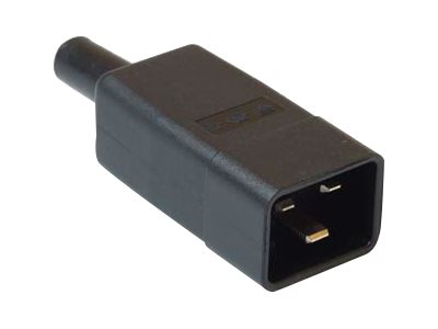 C20 CONNECTOR ZWART. 1 stk